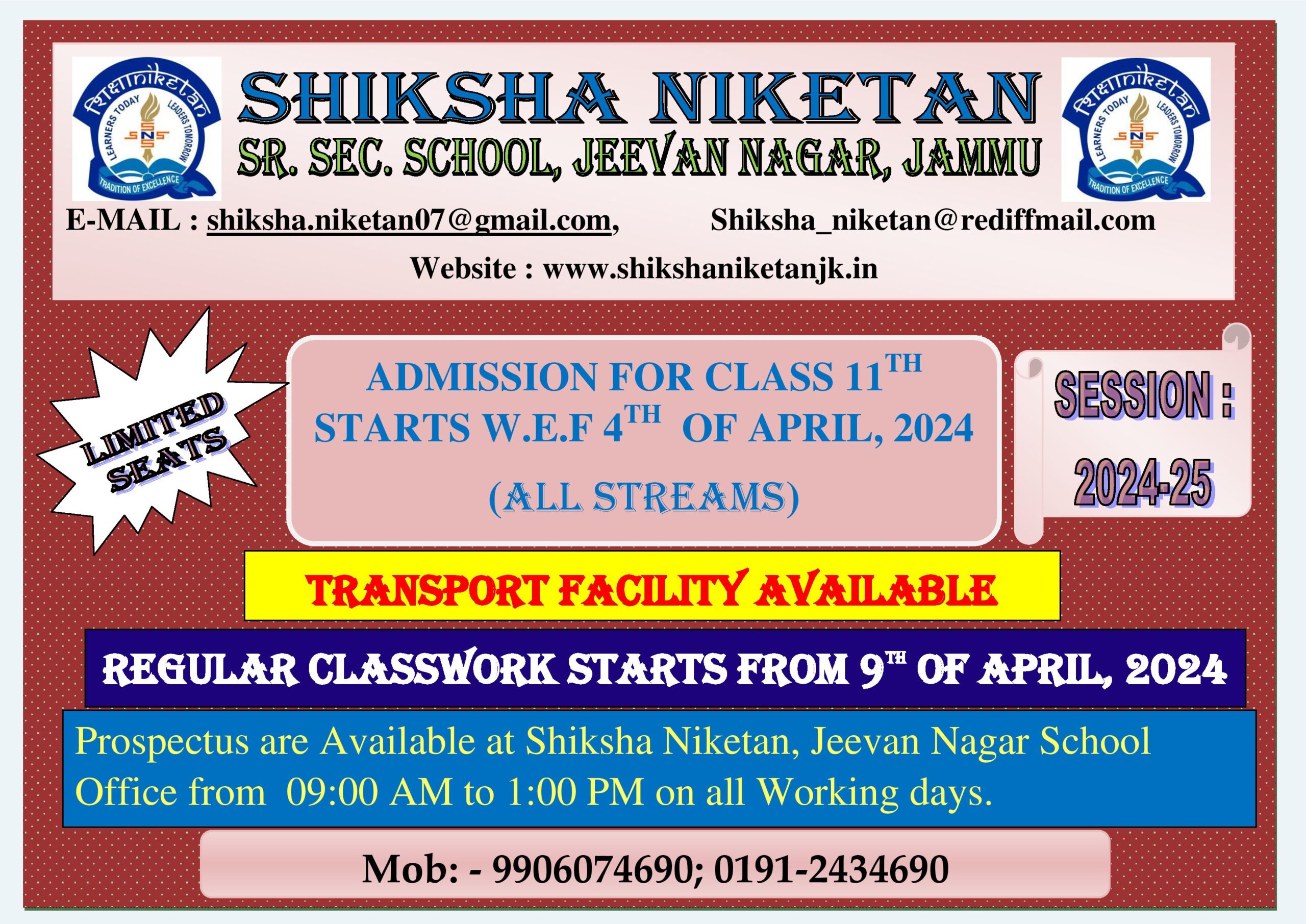REGISTRATION FOR CLASS 11TH 2024-25 (2)